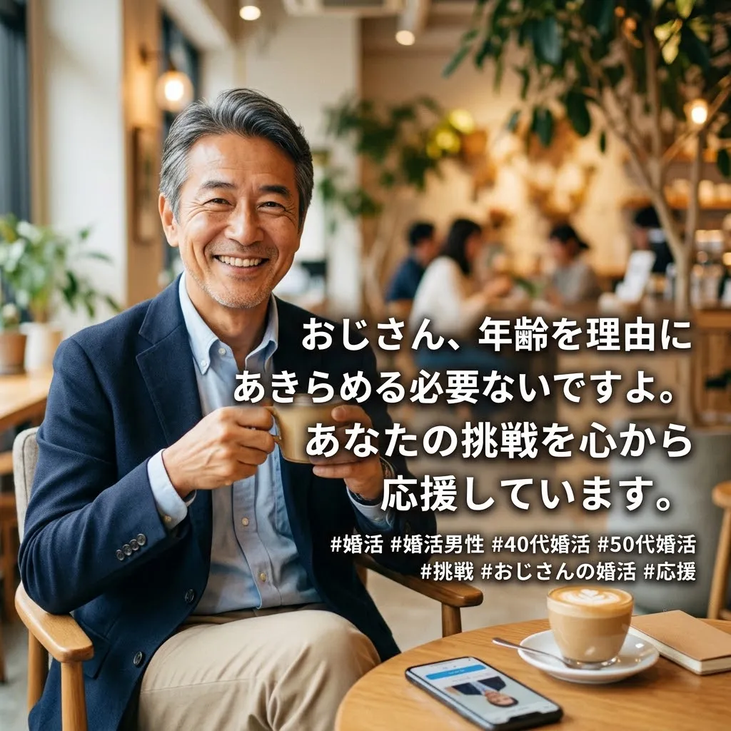 おじさんと呼ばれるようになっても、今が理想のパートナーを見つ...